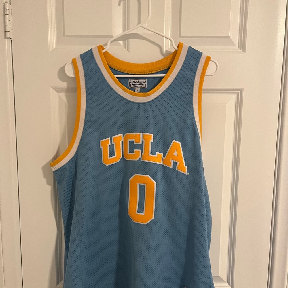 Westbrook Blue and Gold UCLA Jersey